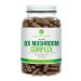 Antler Farms - 100% Pure 8X Mushroom Complex  Equiv. to 12 600mg - Organic Five Mushroom Blend of Concentrated 8:1 Extracts - Lion's Mane  Reishi  Cordyceps  Chaga  Turkey Tail  Fruiting Bodies Only