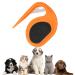 Knitting COMB PET PET GROOMING TOOL CAT COMB DOG PET HAIR Removal Gooming Brush Knotting Comb for Cats Knotting Comb Cats Pet Massage Hair Removal Com For Removing Tangled Hair (Orange)