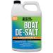 Boat De-Salt Concentrate Salt Remover for Flusher Motors Marine Boats Watercraft Engines Winterize Cleaner & Boat Wash Cleanser to Wash Salt Away and Off to use with or Without Mixer Flush Kit 1 Gallon