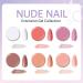 Nail Extension Gel Kit Nude Pink White 6 Colors 15ml Poly Nail Gel Nail Builder Gel Nail Enhancement Gel Set for Home DIY Nail French Manicure(Nail Poly Gel-CS) 6 Colors-NUDE - Buy Online on SooperMarket.com