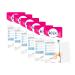 Cold wax strips 6 Pack legs and body for sensitive skin for simple hair removal even with very short hair veet cold wax strips sensitive skin 6x20 pieces