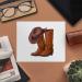 Shop 2 x Cowboy Boots & Hat Microfiber Lens/Eyeglass Cleaning Cloths - Perfect for Eyewear Care | International Shipping Available - Buy Online on SooperMarket.com