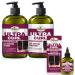 Difeel Ultra Curl 3-PC Curl Boosting Hair Care Set : Ultra Curl Shampoo 12 oz Conditioner 12 oz and Hair Oil 2.5 oz. Set