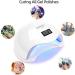 36W SUNUV Led UV Nail Lamp with Timer Sensor and LCD Screen - Ideal for Gel Nail Polish Drying at Home & Salon - Buy Online on SooperMarket.com