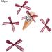 10x/Set Organza Bowknot Nail Black White Nails Art Nails Art Decoration Nail Supplies For Salons 10x Nail Nails Art Champagne Organza Bowknot Nail Multi-Color - Buy Online on SooperMarket.com
