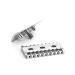 MHLE TRADITIONAL R41 Double Edge Safety Razor - Premium Barbershop Quality for Smooth Shave Chrome Finish - Buy Online on SooperMarket.com