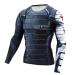 Cosfunmax Super Hero Compression Sports Shirt Men's Long/Short Sleeve Fitness Tee Gym T-Shirt Long Shirt Medium