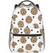 BHCASE Lightweight Casual Student Backpack - Fashionable And Versatile Backpack For School And Outdoor Activities 7.8x11.4x15.7 In Cookies Food Chocolate Chip Biscuits Pattern - Buy Online on SooperMarket.com