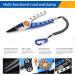 SOUFORCE Spring Bearing Fishing Pliers: Multi Functional Tool with Sheath & Anti-Lost Rope for Saltwater Fishing - Hook Remover, Line Cutter, Crimp, Split Ring Tool - Buy Online on SooperMarket.com