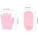 COOLHIYA 1 Set Moisturizing Gloves & Socks spa Gloves Men Essential Oils Hand lotions Men Lotion Hydrating Lotion Mittens for Men Pink Lotion Socks Polyester and Gel Dry Hands Man - Buy Online on SooperMarket.com
