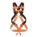HeeJo Kids Body, Youth Safety Zipline Climbing Belts for Outdoor Expanding Training Orange(8-14 Years)