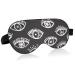 Haskirky Light Blocking Eye Mask Breathable and Adjustable Adult Men and Women Travel on Business Trips Yoga Meditation Light Smooth Comfortable Eye Mask Office Deep Sleep Goodies Ethnic Tribal Eye