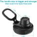 Hydro Flask Wide Mouth Spout Lid - Replacement Chug Lid with Big Handle - BPA-Free - Black - Buy Online on SooperMarket.com
