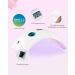 SUNUV SUN8 Pink Gel UV LED Nail Lamp 36W with Auto Sensor and 3 Timers - Buy Online on SooperMarket.com