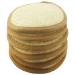 6 pcs/set 4 4 Natural Exfoliating Face Pad Loofah Sponge Facial Brush - Shower Scrubber - Body Bath Spa For Men & Women Renewable Resource (Front 100% Loofah + Back 100% pile fabrics) Pack of 6