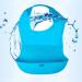 Waterproof Adult Bibs With Pocket Silicone Washable Clothing Protector Reusable Apron Mealtime Crumb Catcher for Elderly Disability Patient Stroke Facial Paralysis - Buy Online on SooperMarket.com