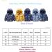 Baby Winter Hooded Puffer Coat, Lightweight & Windproof, Fashion Pattern, 18-24 Months - Buy Online on SooperMarket.com