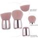 2pcs Mushroom Head Stucco Blush Brush Foundation Brush Mineral Brush Foundation Makeup - Buy Online on SooperMarket.com