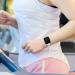 Ultra Thin Silicone Sport Band for Apple Watch 38/40/41mm - #A Starlight | Compatible with iWatch Series 1-8/SE | Slim Replacement Wristband for Men and Women - Buy Online on SooperMarket.com