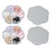 2 Boxes Nail Art Decoration Mixed Color Nail Rhinestones with Different Shapes Flatback Safe Nail Art Supplies for Girl Women Multifunctional DIY Nail Accessories for Home Salon