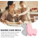 2pcs Silicone Mold DIY Mold Treat Silicone Ice Cube Trays Animal Cake Fudge Making Mold Dessert Silicone Loaf Alpaca Candy Mold De para Gelatinas Fondant Silica Gel Chiffon Cartoon 21.2X16.2X3CM Assorted Color 3 - Buy Online on SooperMarket.com
