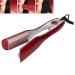 U-Shaped Curling Iron | Portable Hair Curler with 5 Adjustable Modes | Safety PTC Heating - Red - Buy Online on SooperMarket.com