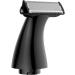 Replacement blade for body razors sharp and safe blade with R-angle tips suitable for face chest legs and genital area blade replacement compatible with kibiy 1129 body hair trimmer black replacement blade