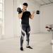 OEBLD Compression Pants Men UV Blocking Running Tights 1 or 2 Pack - Black Gym Leggings for Athletic Workout | Large Size - Buy Online on SooperMarket.com