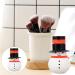 Amosfun Lotion Container Cosmetic Containers Toiletry Containers Snowman Soap Dispenser Essential Oil Bottle Christmas Shampoo Dispenser Liquid Travel Silica Gel Bottle - Buy Online on SooperMarket.com