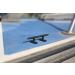MIZUGIWA 4 Inch Boat Cleat Marine 316 Stainless Steel Open Base Deck Cleat Black - Set of 2 - Buy Online on SooperMarket.com