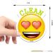 MORCART Emoji Dishwasher Magnets Clean Dirty Sign for Dishwashers Refrigerators Washing Machines etc Emoji Dishwasher Magnets 008 - Buy Online on SooperMarket.com