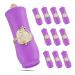 Royal Style Chapstick Container | DIY Lipstick & Lip Balm Tubes - Purple 10 Pcs Edition #4 | International Shipping - Buy Online on SooperMarket.com