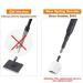 Hygger 6-in-1 Spring Version Replacement Cleaning Kit - 2 Flat Sponges, Angle Sponge, Razor Scraper (HG816) - Buy Online on SooperMarket.com