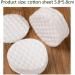 Portable Cleansing Cotton 60 pcs/bag Makeup Remover Cotton Pads washable Wipe cleansing Oil Skin care Facial care Make Up Cosmetic wipe Soft Comfortable (Color : White) - Buy Online on SooperMarket.com
