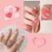 Nail Polish Set - Nude Color Nail Polishes - Quick Dry Nail Polish - Long Lasting Jelly Pink Glitter 6 Colors Nail Varnish - Natural Look Long Lasting Nail Varnish Gift Set DIY Manicure Home nude pink - Buy Online on SooperMarket.com