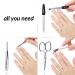 Buy marQus 3-Piece Travel Manicure Set - Solingen Nail Care Scissors & File | Perfect for On-The-Go Grooming - Buy Online on SooperMarket.com