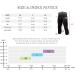 3 Pack Men's 3/4 Compression Pants with Pockets - Cool Dry Athletic Leggings for Sports, Yoga, Gym - Black (Medium) - Buy Online on SooperMarket.com