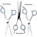 NiCoLa Pet Grooming Scissors Set - 6-Inch Professional Pet Grooming Scissors Set Titanium Pet Groomer Set Straight and Curved and Sparse Scissors/Shears Set - Buy Online on SooperMarket.com
