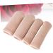Lurrose 4pcs Silicone Gel Thumb Toe Protectors - Foot Cap Gel Pad Sleeves for Toe and Thumb - Nylon Sleeve Buffer Tube - Finger Cot Toe Cover - Thumb Picture 1 - Buy Online on SooperMarket.com