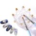 2 Pcs Round & Angled Nail Art Clean Up Brushes - Nail Painting Brushes for Mistake Cleanup and Design - 2pcs - Buy Online on SooperMarket.com