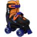 Lenexa Go GRO Adjustable Quad Roller Skate Bundle - Kids Roller Skates - Boys & Girls - Black/Orange - Size Medium (12J-2) - Buy Online on SooperMarket.com