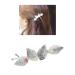 10 Pack Silver Vintage Retro Geometric Hair Clips for Women - Minimalist Metal Hairpin Set for Party Hair Accessories - Buy Online on SooperMarket.com