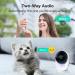 Pet Camera 5GHz WiFi Security Camera Laxihub 1080P Indoor Home Baby Monitor with App, Human Motion Detection, Night Vision, 2-Way Audio - Beige - Buy Online on SooperMarket.com
