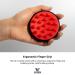 Medcosa Hair Brush | Scalp Massager & Shampoo Scalp Exfoliator | Detangles Hair & Dislodges Dandruff - Buy Online on SooperMarket.com