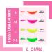 PERMANIA Lash Lift Rods Rainbow Soft Silicone Pads L Curls for Eyelash Perm Kit 3 in 1 with Eyelash Lifting Ribbon & Reusable Eye Patches for Different Eye Shapes - Buy Online on SooperMarket.com