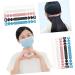 Magiclulu 10pc Elastic Mask Extension Straps & Buckles - Adjustable Ear Aid for Comfort | Elder Rings 15x1.5cm - Buy Online on SooperMarket.com