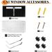 Kphico Cat Window Perch Hammock Seat for Large Indoor Cats - Space Saving Bed for All-Around Sunbath | A-White-Cat Window Shelf - Buy Online on SooperMarket.com