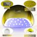 NAILGIRLS 150W UV LED Nail Lamp for Home Salon Professional | Gel Polish Nail Dryer with Timer Presets | Auto Sensor & Detachable Base | Gold Nail Art Tools for Fingernail & Toenail - Buy Online on SooperMarket.com
