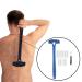Mag Ideal Back Razor for Men - Long Handle Hair Removal Wet/Dry Shave Back Scratch & Leg Epilation - Blue - Buy Online on SooperMarket.com
