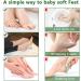 5 Pairs Tea Tree Foot Masks - Peeling Callus Remover for Soft Smooth Feet (60g 2 Pack) - Ideal for Men & Women - Buy Online on SooperMarket.com